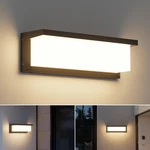 Modern Outdoor Led Wall Light Fixture, 36W Black Porch Waterproof A.... Fixed Price $82.57.