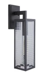 Used Craftmade Lighting Z4524-MN-SC Deka One Outdoor Large Wall Lantern. Fixed Price $82.69.