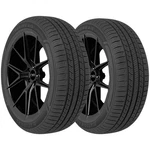 (qty 2) 245/45R18 National Touring A/s 100W Xl Black Wall Tires. Fixed Price $300.98.