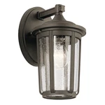 Kichler 49892 Bronze Fairfield Single Light 11"H Outdoor Wall Sconce. Fixed Price $79.98.