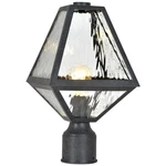 Brian Patrick Flynn For Crystorama Glacier 14" Outdoor Post Light In Black. Fixed Price $198.00.