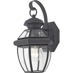Newbury Light Small Wall Lantern 11.5 Inches High-mystic Black Finish. Fixed Price $87.99.