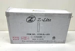 Z-lite Striate 17 In. Silver Integrated Led Aluminum Outdoor Wall Sconce Light. Fixed Price $79.99.