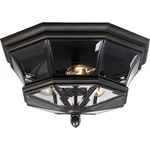 Newbury 3 Light Flush Mount 8 Inches High-medici Bronze Finish Outdoor. Fixed Price $211.99.