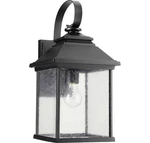 Quorum 7940-9-69 Pearson 18" Outdoor Wall Lantern In Noir. Fixed Price $180.00.