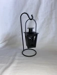 New Christmas Tree Reindeer Elk Lantern Candle Holder Rustic Adirondack Country. Fixed Price $9.99.