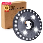 Oyoco Patio Umbrella Light 3 Brightness Modes 28 Leds, Cool White. Fixed Price $18.99.