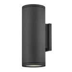 Hinkley Lighting Silo 2 Outdoor Wall Mount, Black/etched Lens 13595BK-LL. Fixed Price $237.15.