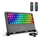 Led Wall Washer Light With Rf Control, 288W Rgbw Color Changing Flood Lig.... Fixed Price $213.60.
