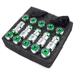 16X Green Lug Nuts Concealed Acorn Racing M12X1.5 Cold Forged Steel Light Weight. Fixed Price $59.95.