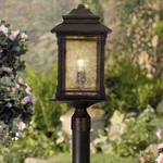 Hickory Point Rustic Farmhouse Outdoor Post Light Fixture Walnut Bronze 21 1/2". Fixed Price $224.99.