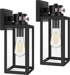 2-PACK Motion Sensor Outdoor Lights, Upgrade Dusk To Dawn Wall Mount Fixtu. Fixed Price $109.99.