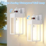 Letry Pack Outdoor Wall Light Motion Sensor Waterproof E26 Rectangle Lamp. Fixed Price $72.49.
