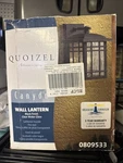 Quoizel Canyon 9.88-IN Matte Black Outdoor Wall Light. Fixed Price $12.00.