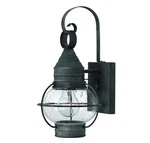 Hinkley 2206DZ 14" Outdoor Wall Lantern Aged Zinc. Fixed Price $199.00.
