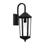 Capital Lighting 926911 Black Ellsworth Single 23"H Outdoor Wall Sconce. Fixed Price $238.00.
