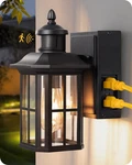 Edishine Outdoor Wall Lights With Gfci Outlet, Motion Sensor Porch For .... Fixed Price $77.16.