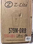 Z-lite 1 Light Outdoor Wall Sconce 579M-ORB. Fixed Price $117.99.