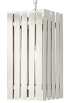 Livex Lighting 20757 Greenwich 1 8"W Outdoor Mini Pendant - Nickel. Fixed Price $2599.96.