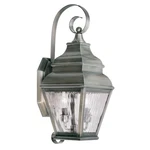 Livex Lighting Exeter 2 Outdoor Wall Lantern Vintage Pewter. Fixed Price $403.89.