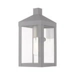 Livex Nyack 1-LT Outdoor Wall Lantern, Nordic Gray 20581-80. Fixed Price $239.96.