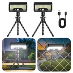 Tryme Solar Lights Outdoor With Motion Sensor, Usb & Powered, Adjustabl.... Fixed Price $39.14.