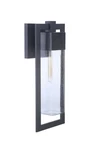 Midnight One Light Outdoor Wall Mount From The Perimeter Collection. Fixed Price $142.00.