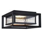 Design House 589234 Hartbrook 10"W Integrated Led Outdoor Flush - Black. Fixed Price $100.54.