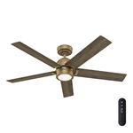 Hunter Fan 52 Luxe Gold Indoor Ceiling With Light And Remote Control. Fixed Price $171.99.