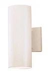 Kichler Up Down 12" High White Finish Modern Outdoor Tube Wall Light. Fixed Price $119.97.
