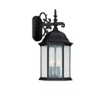 Capital Lighting Main Street Wall Lantern, Black - 9834BK. Fixed Price $134.40.