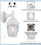 Yoonlit Dusk To Dawn Outdoor Porch Light, Large Waterproof Wall Sconce. Fixed Price $25.00.