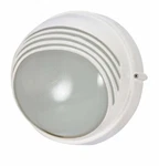 Nuvo Lighting 60/520 Bulkhead 1-LIGHT Round Hood 60W A19, Semi Gloss White. Fixed Price $61.99.