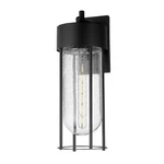 Black One Light Outdoor Wall Sconce From The Millennial Collection. Fixed Price $138.00.
