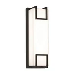 Afx BMW5171800L30MVBZ Beaumont Led Outdoor Sconce, Length: 4.38". Fixed Price $150.00.