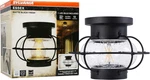 Sylvania Vintage Essex Cage Light Fixture, Semi-flush Mount, Matte Black Finish,. Fixed Price $41.99.