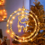 Led Christmas Hanging Usb Button Spin Pendent Lights Star Home Decoration. Fixed Price $24.96.