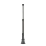 The Great Outdoors Go 7902 Black 10" X 83 3/4" Light Post With Base. Fixed Price $514.00.