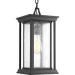 Endicott Collection 1-LIGHT Textured Black Utdoor Hanging By Progress L.. Fixed Price $154.99.