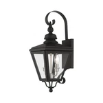 Livex Lighting 27372MS 22" Tall Outdoor Wall Sconce - Black. Fixed Price $647.96.