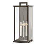 3 Light Large Outdoor Wall Mount Lantern Traditional Style - 9 Inches Wide By. Fixed Price $499.00.