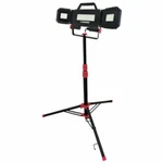 Husky 7000 Lumen Multi-directional Led Light Tripod Black. Fixed Price $85.00.