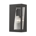 Livex Lighting 28932 Forsyth 11" Tall Outdoor Wall Sconce - Black / Brushed. Fixed Price $189.96.