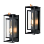 Dusk To Dawn Outdoor Wall Lights, 14" Sensor Exterior Sconce Fixtures In.... Fixed Price $156.58.