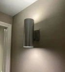 Kichler 9244BA Signature 2-LIGHT Small Outdoor Wall Brushed Aluminum. Fixed Price $14.99.