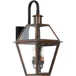 Quoizel RO8411 Copper Rue De Royal 2-LIGHT 23"H Outdoor Wall Sconce. Fixed Price $689.99.