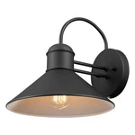Sebasten Black Industrial Outdoor 1-LIGHT Wall Sconce (2-PACK) By Globe Electric. Fixed Price $44.40.
