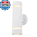 Cerdeco Stainless Steel Modern Porch Outdoor Wall Lighting Cylinder. Fixed Price $64.97.