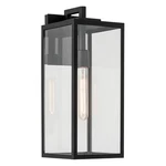 Kichler Branner Outdoor Wall Light, Medium, Black/clear - 59112BKT. Fixed Price $274.99.