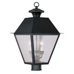 Livex Lighting Mansfield Outdoor Post Head Black 2169-04. Fixed Price $639.96.